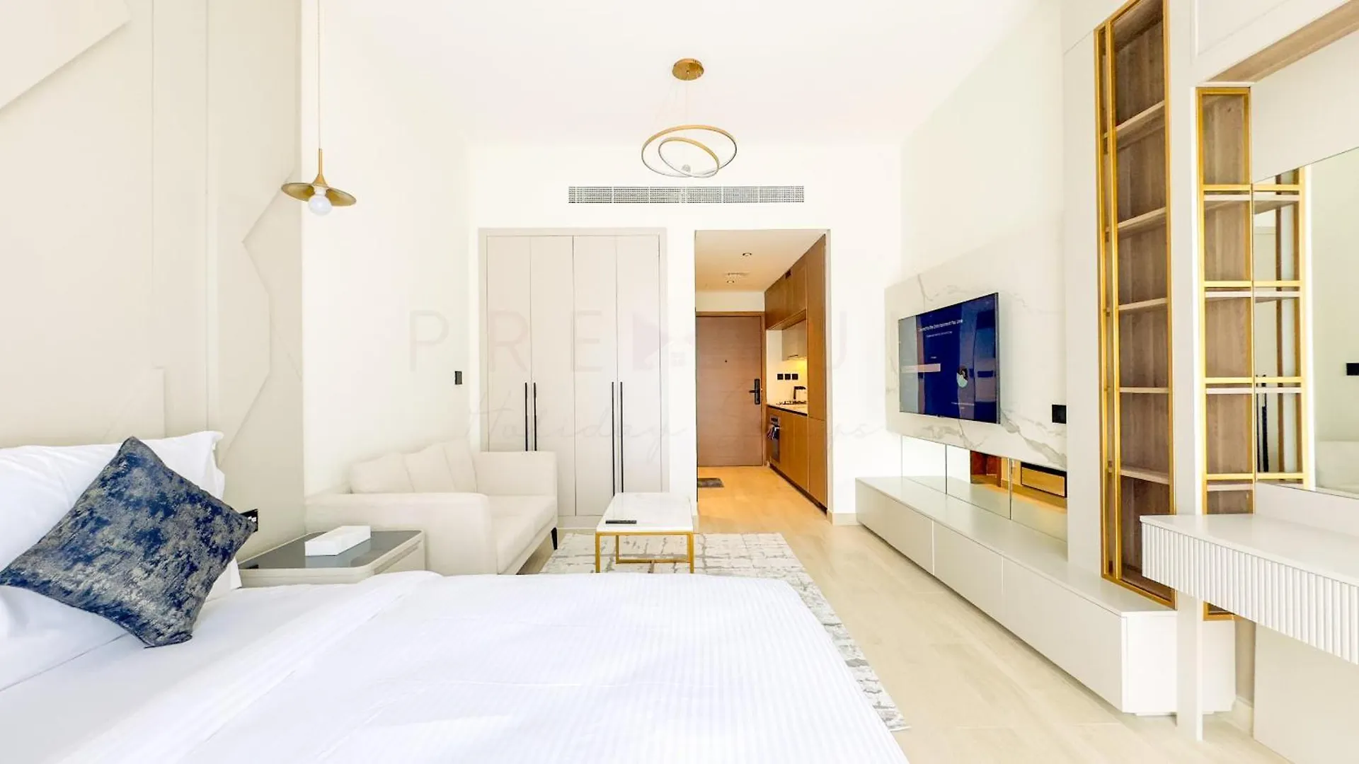 Luxury Comfy Studio At Arjan S414 迪拜