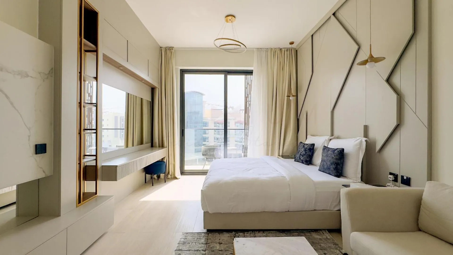 Luxury Comfy Studio At Arjan S414 迪拜